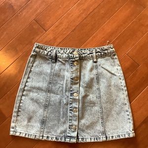 Jean skirt
